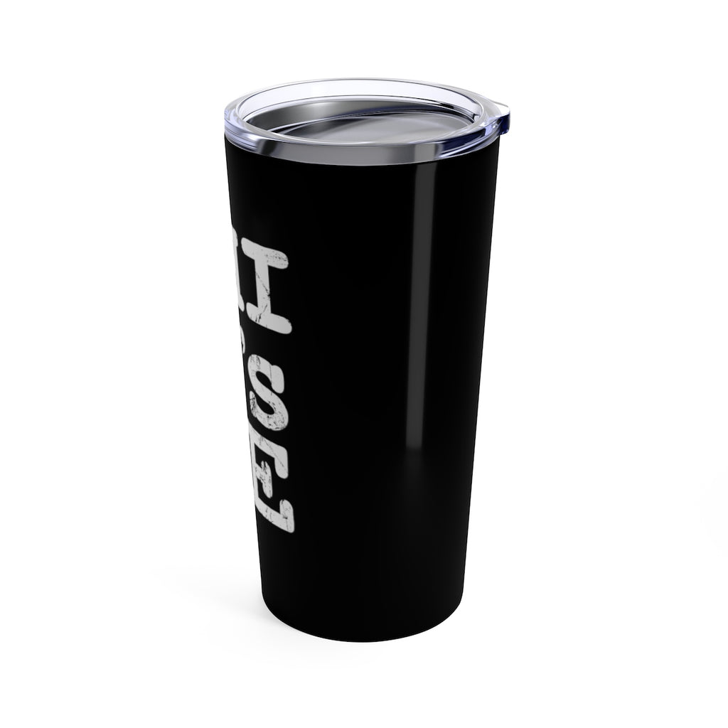 Chi Loves Me Tumbler 20oz Black