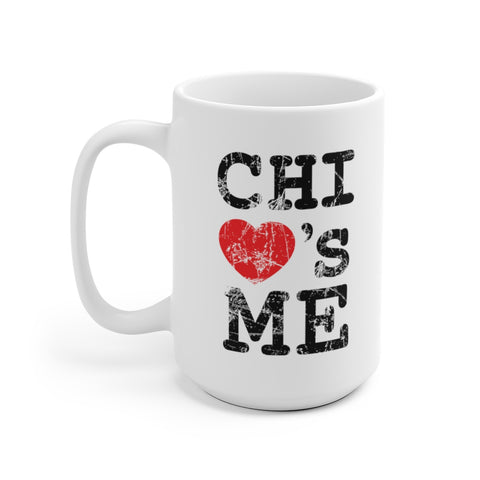 Image of Signature Chi Loves Me White Ceramic Mug