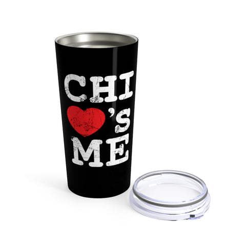 Image of Chi Loves Me Tumbler 20oz Black