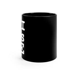 Signature Chi Loves Me Black mug 11oz
